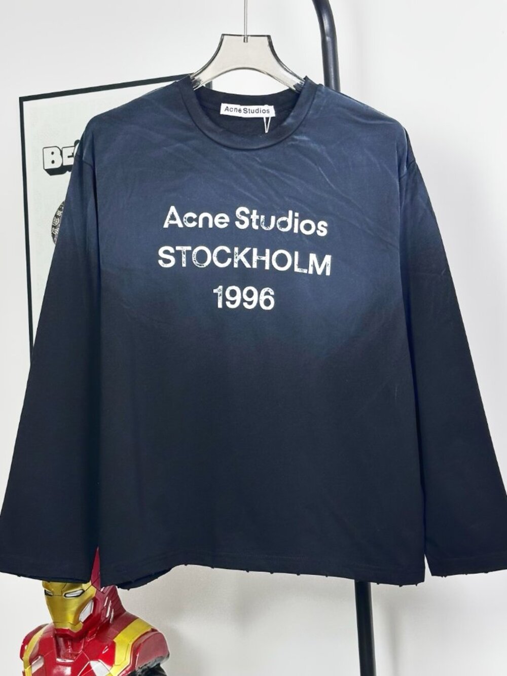 Acne Studio Logo Long-Sleeve T-Shirt
